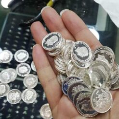 جنيه فضة الملك جورج 8 جرام